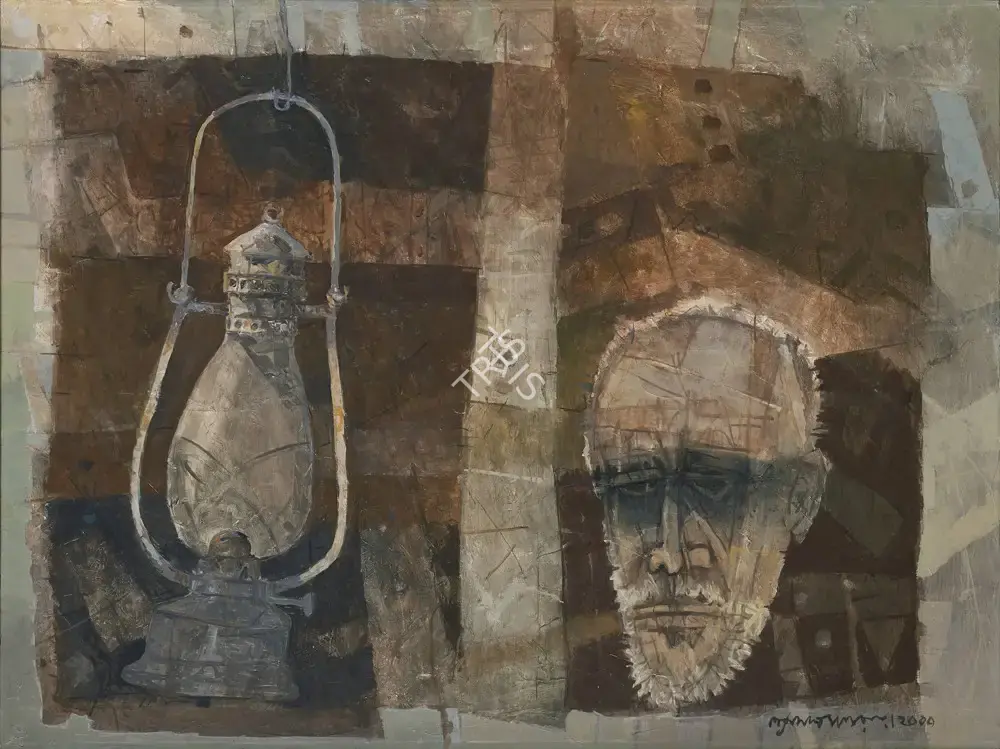 Ray, Shyamal Dutta (Artist). Untitled, 2000 | Painting