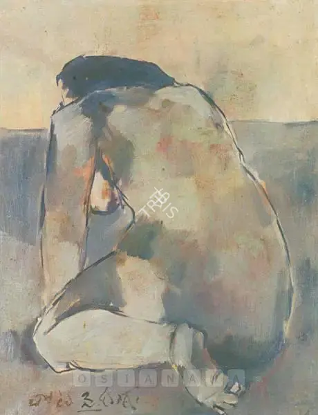 Vaikuntam, Thota (Artist). Nude, n.d. | Painting