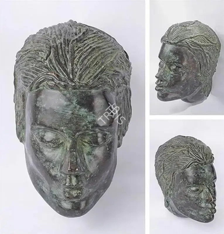 Karne, Sachin (Artist). Head- I. Bronze, 2006 | Sculpture | FineArts | 00546390