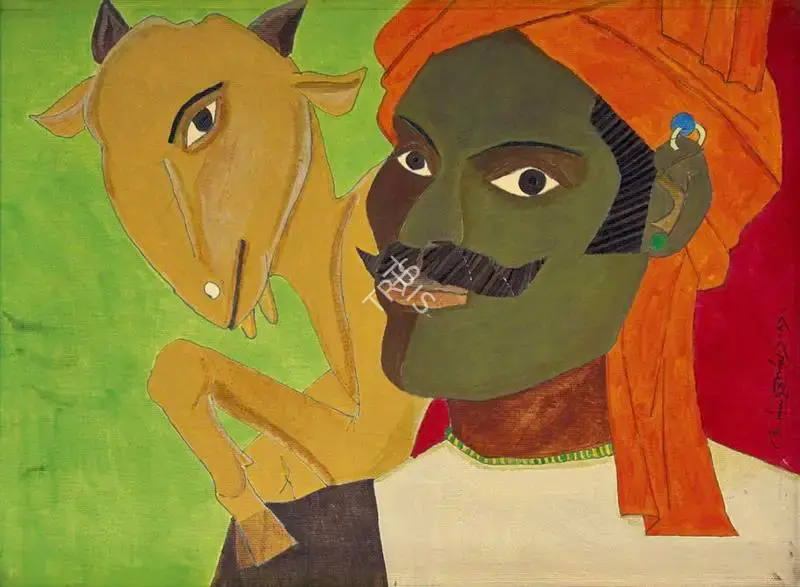 Goud, K. Laxma (Artist). Untitled, 2012 | Painting