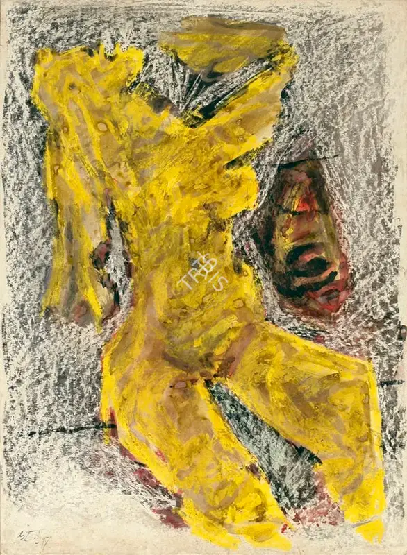 Husain, M.F. (Artist). Untitled, c.1960 | Painting