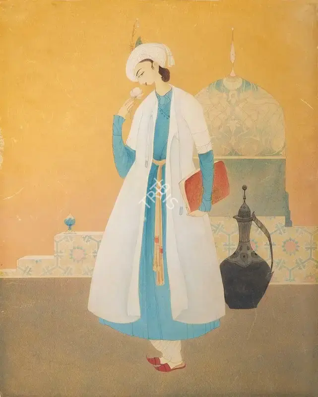 Chughtai, M.A.R. (Artist). Untitled, n.d. | Painting