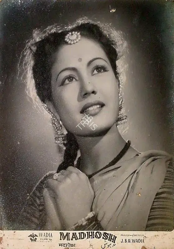 Mathur, R.D. (Cinematographer), Madhosh, 1951 | Lobby Card | CinemaEducation | 00819676