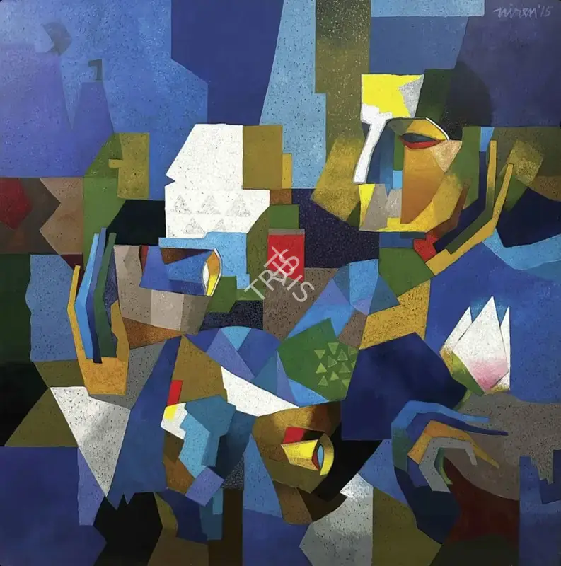 Sengupta, Niren (Artist). Absolute, 2015 | Painting