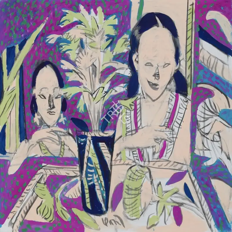 Subramanyan, K.G. (Artist). Untitled, n.d. | Painting