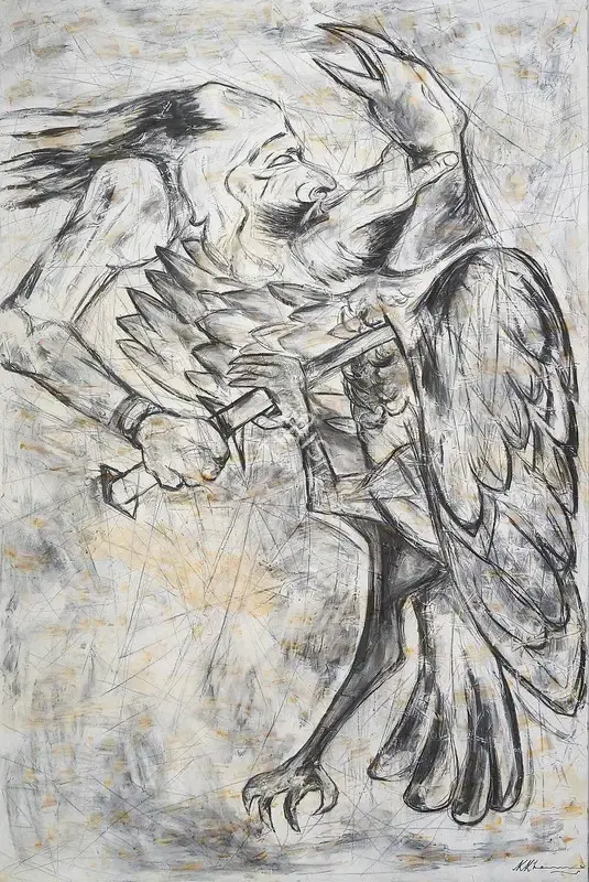 Khanna, Krishen (Artist). Untitled, 2016 | Painting