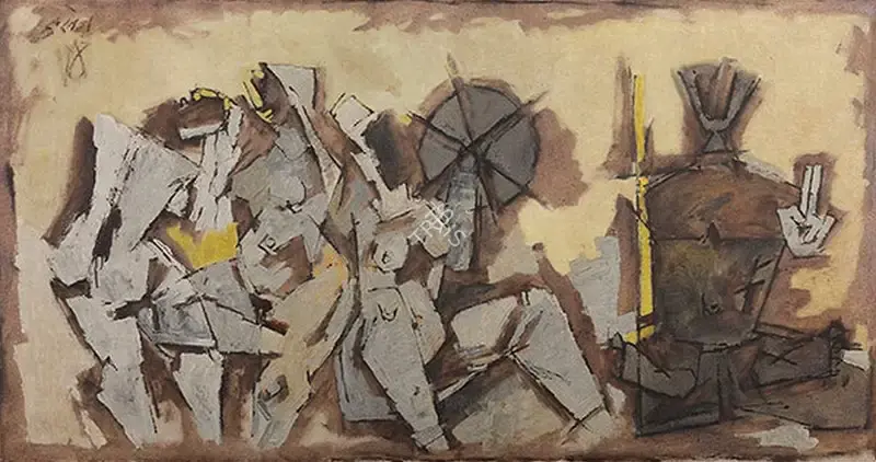 Husain, M.F. (Artist). Untitled, c.1960s | Painting