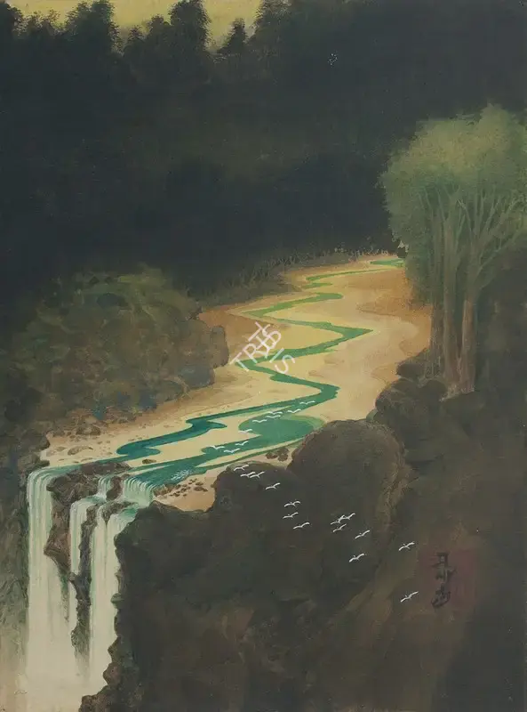 Roy, Prosanto (Artist). Untitled. Watercolour on paper, n.d. | Painting | FineArts | 00642140