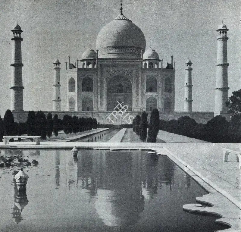 Unknown (Photographer). The Taj Mahal, Agra. n.d. | Contemporary Photograph, Marg, July 1950 | ArcHeritage | 00512954