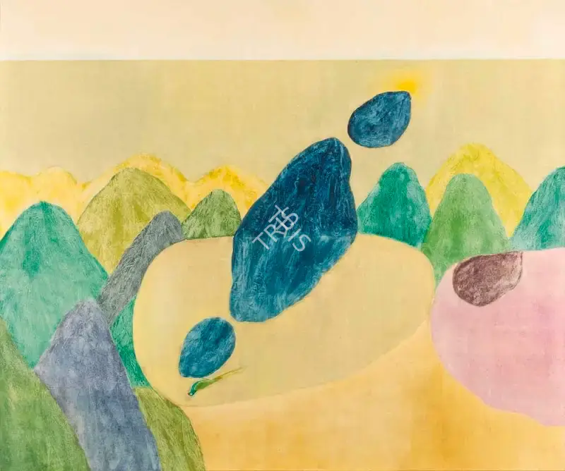 Swaminathan, J. (Artist). Maun Gaman, n.d. | Painting
