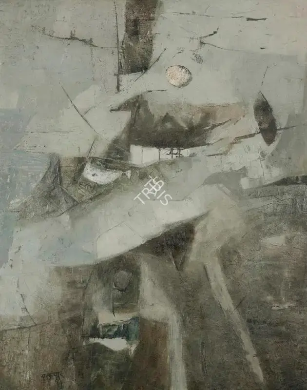 Ramkumar (Artist). Spring. Oil on canvas, 1961 | Painting  | 00867481