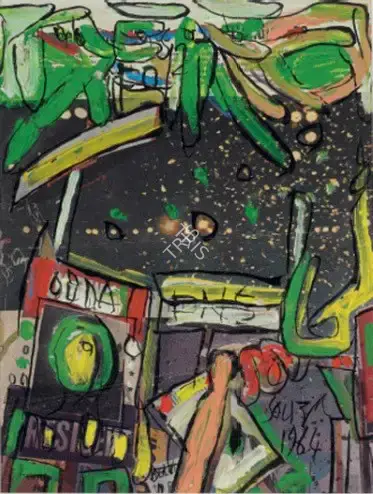 Souza, F.N. (Artist). Untitled, 1964 | Painting