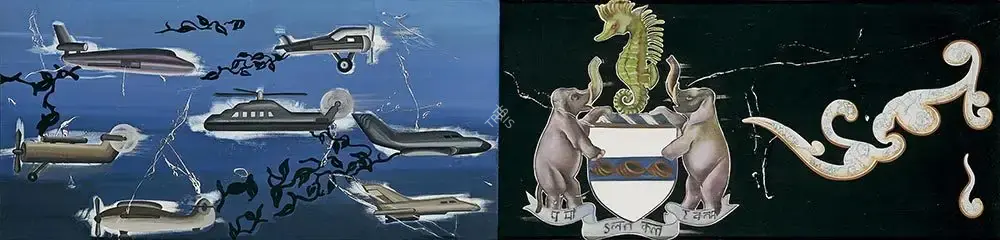 Saini, Reena (Artist). Birds Of Steel - 12, 2006 | Painting