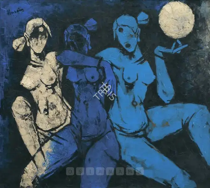 Husain, M.F. (Artist). Untitled, n.d. | Painting
