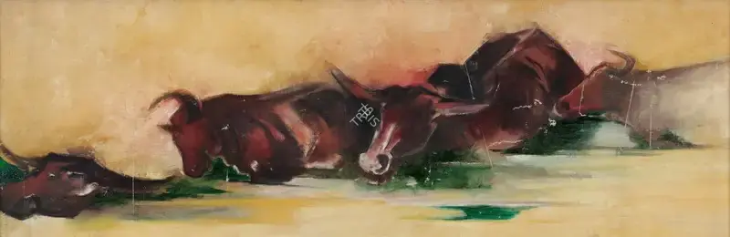 Khanna, Krishen (Artist). Untitled, 1969 | Painting