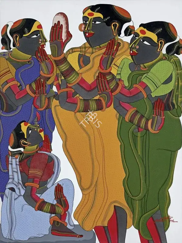Vaikuntam, Thota (Artist). Untitled, 2016 | Painting
