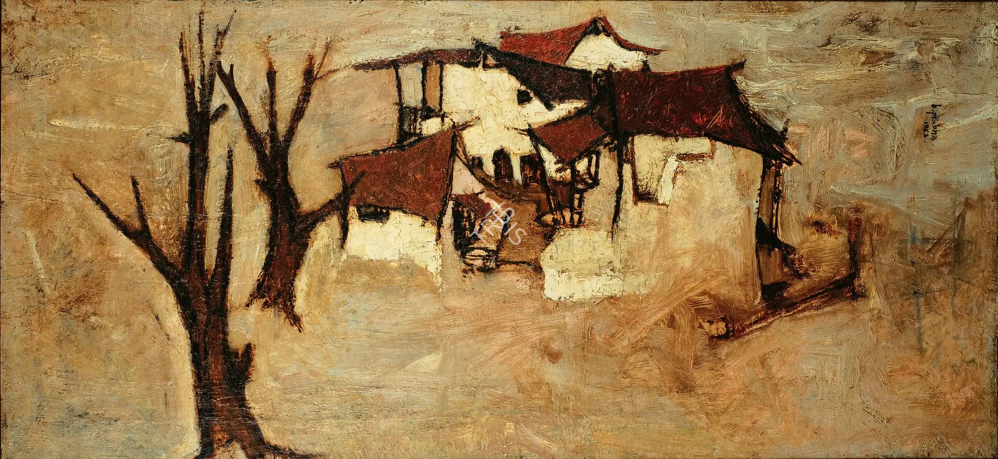Prabha, B. (Artist). Untitled, 1962 | Painting