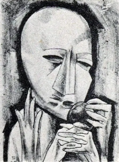 Hore, Somnath (Artist). Somnath Hore. 1979 | Art Heritage 3, October 1983-March 1984 | Graphic Art | FineArts | 00530047