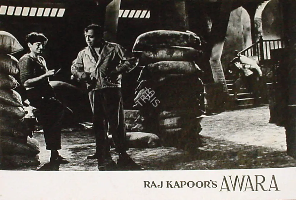 Karmakar, Radhu (Cinematographer), Awara, 1951 | Lobby Card | CinemaEducation | 00809725