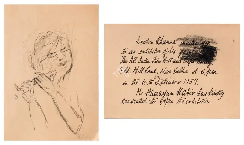 Khanna, Krishen (Artist). Untitled, n.d. | Painting