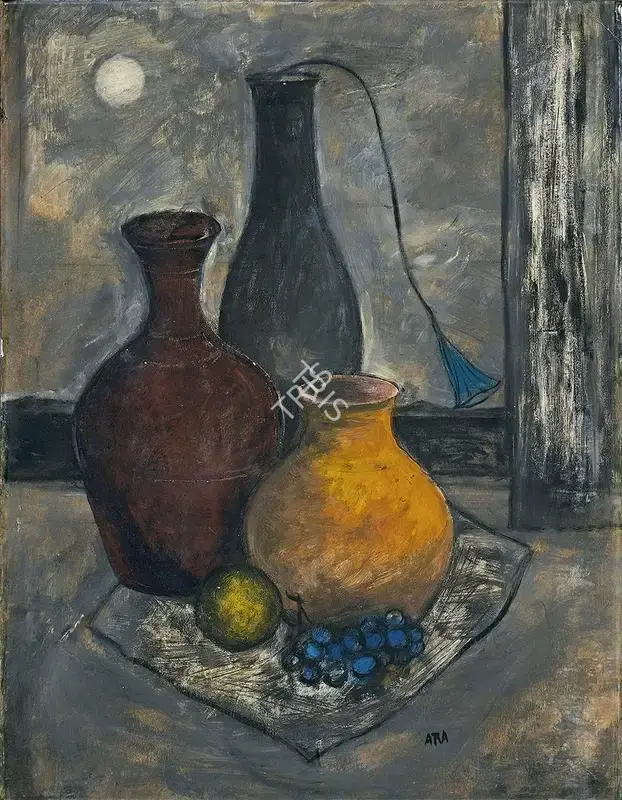 Ara, K.H. (Artist). Untitled, c.1950 | Painting