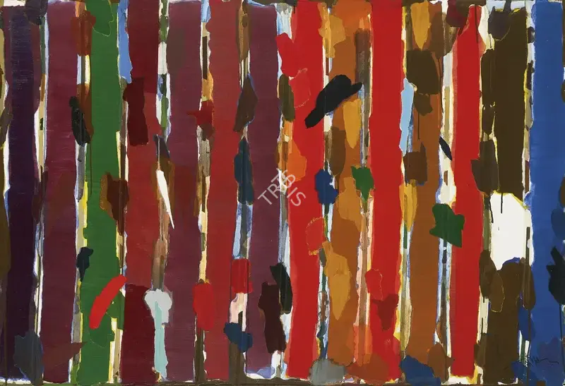 Krishnamachari, Bose (Artist). Untitled. Acrylic on canvas, 1997 | Painting | EconomicsArt | 00868373