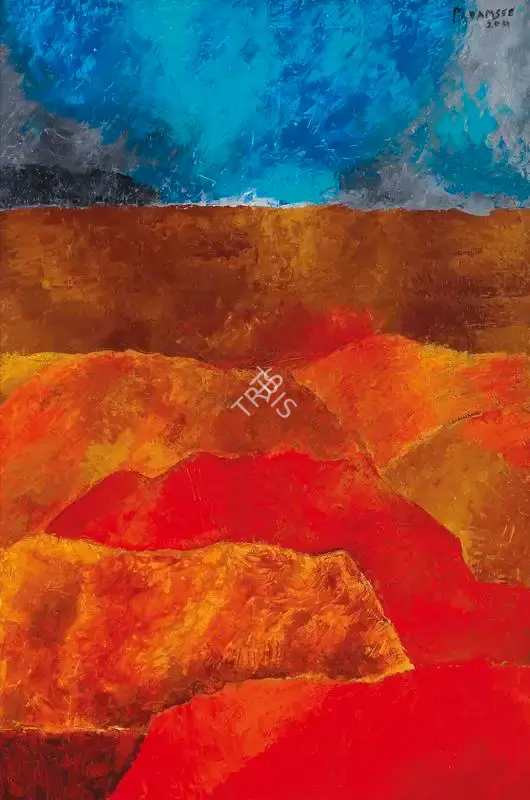 Padamsee, Akbar (Artist). Untitled (Metascape), 2011 | Painting