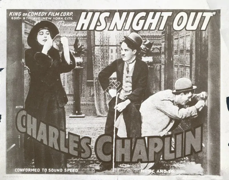 Ensign, Harry (Cinematographer), His Night Out, 1915 | Lobby Card, My Life in Pictures, 1985 | CinemaEducation | 00795049