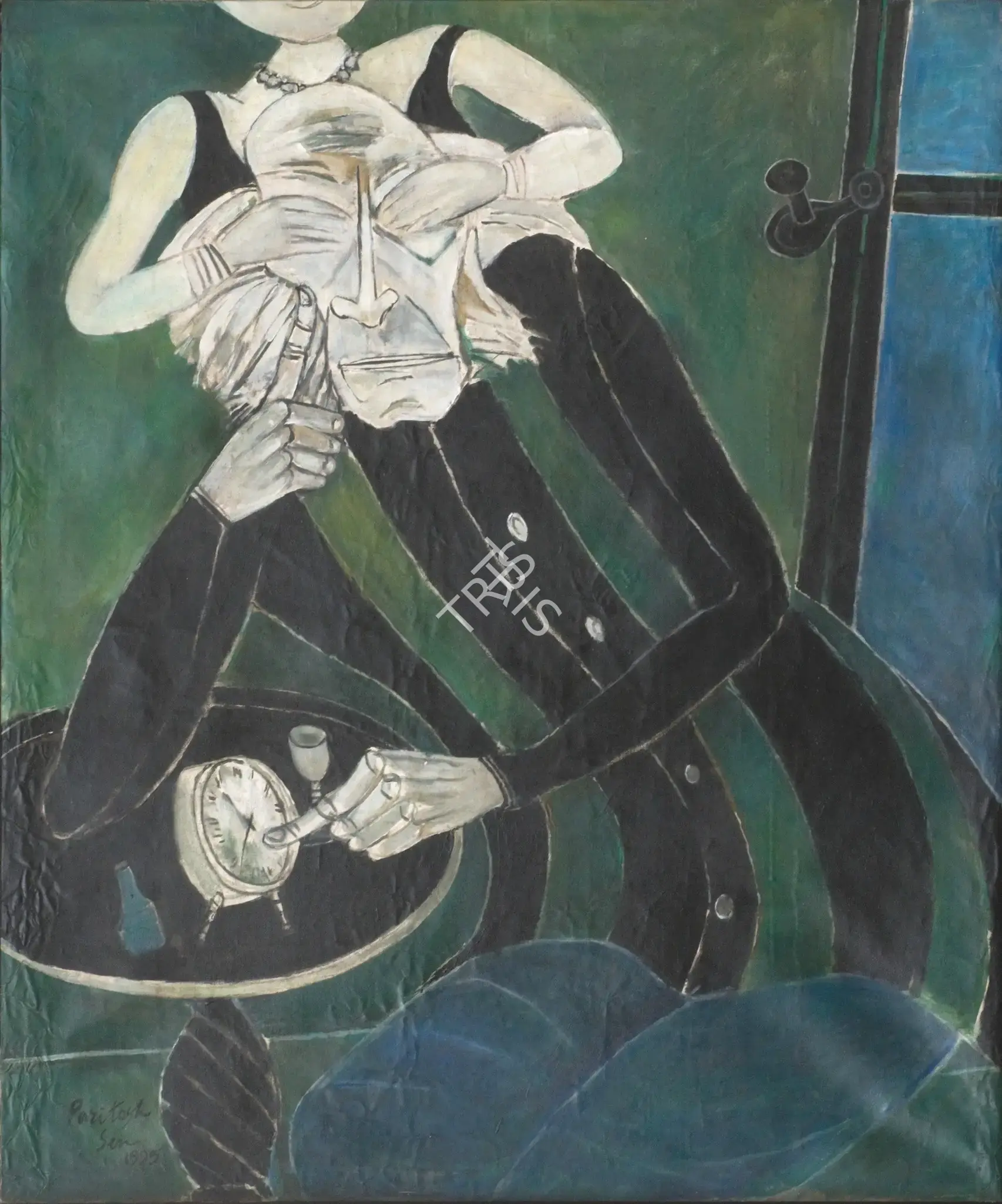 Sen, Paritosh (Artist). Lalu, 1995 | Painting