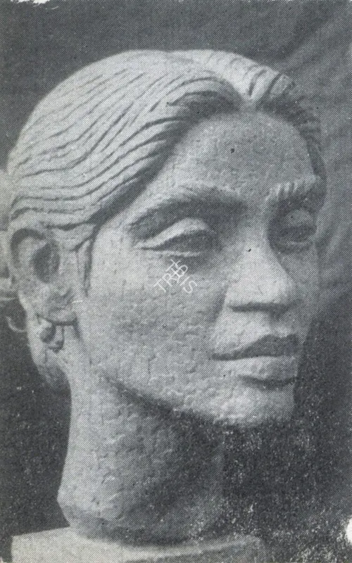 Kar, Chintamoni (Artist). Deepali. Vitrified Terracotta, 1959 | Marg, December 1962 | Sculpture | FineArts | 00674796