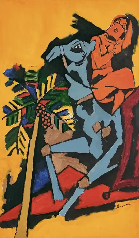 Husain, M.F. (Artist). OPCE One, 2004 | Painting