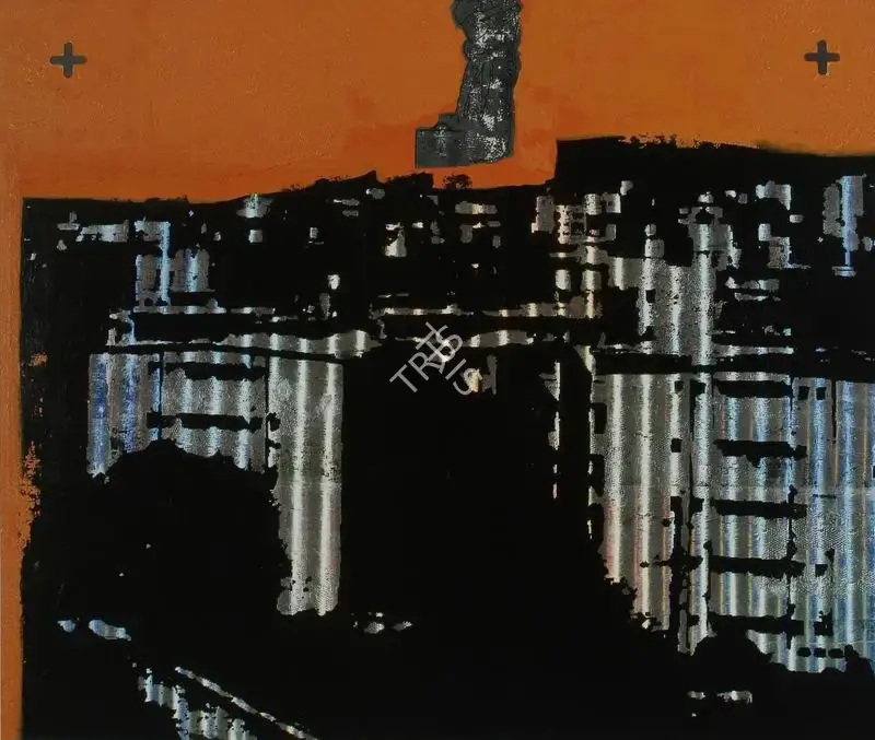 Ponmany, Justin (Artist). Vertigo, 2002 | Painting