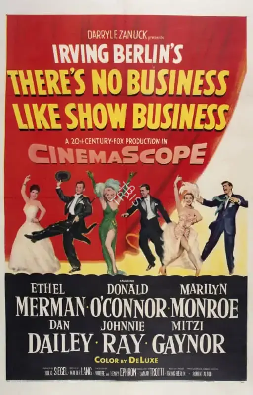 Lang, Walter (Director), There's No Business Like Show Business, 1954 | Poster | CinemaEducation | 00789541