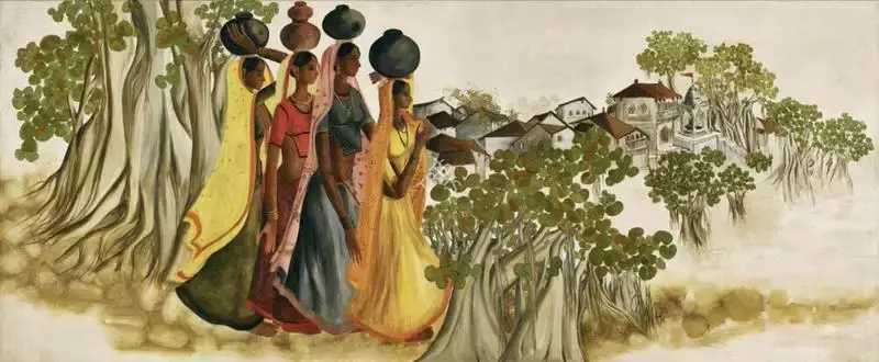 Prabha, B. (Artist). Untitled, 1986 | Painting
