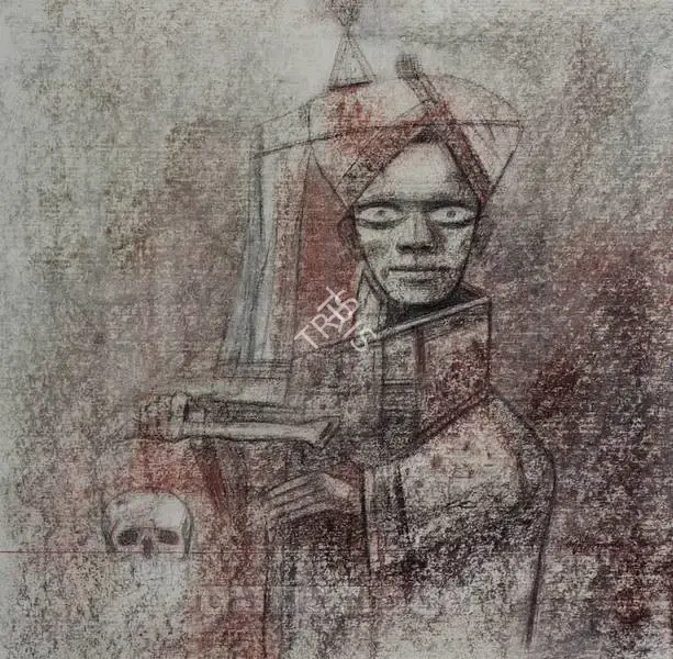 Pyne, Ganesh (Artist). Untitled, 1989 | Drawing