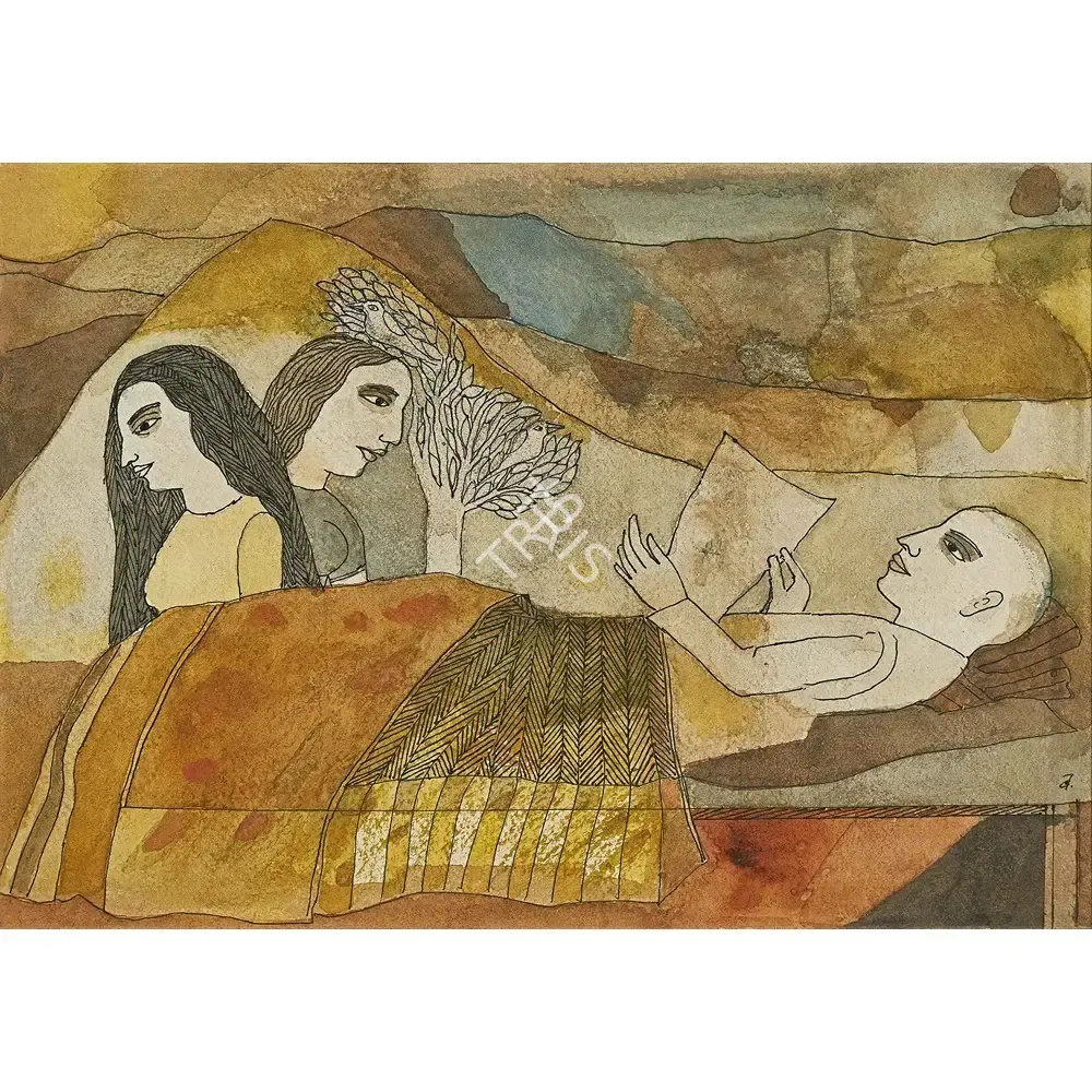 Narayan, Badri (Artist). Untitled, n.d. | Painting