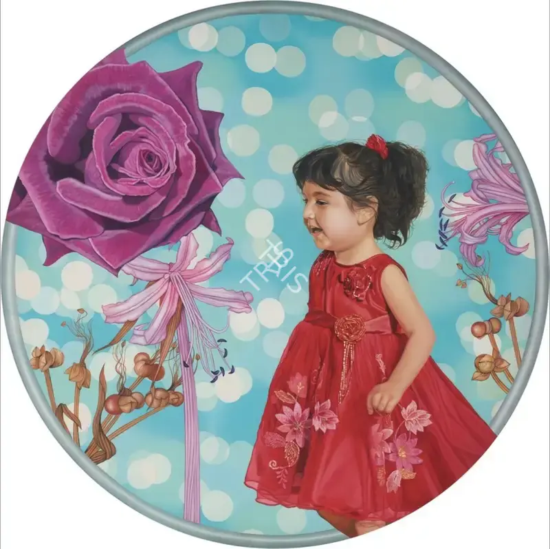 Biswas, Mousumi (Artist). Fairy Tale. Oil on canvas, 2013-2017 | Painting | FineArts | 00604572