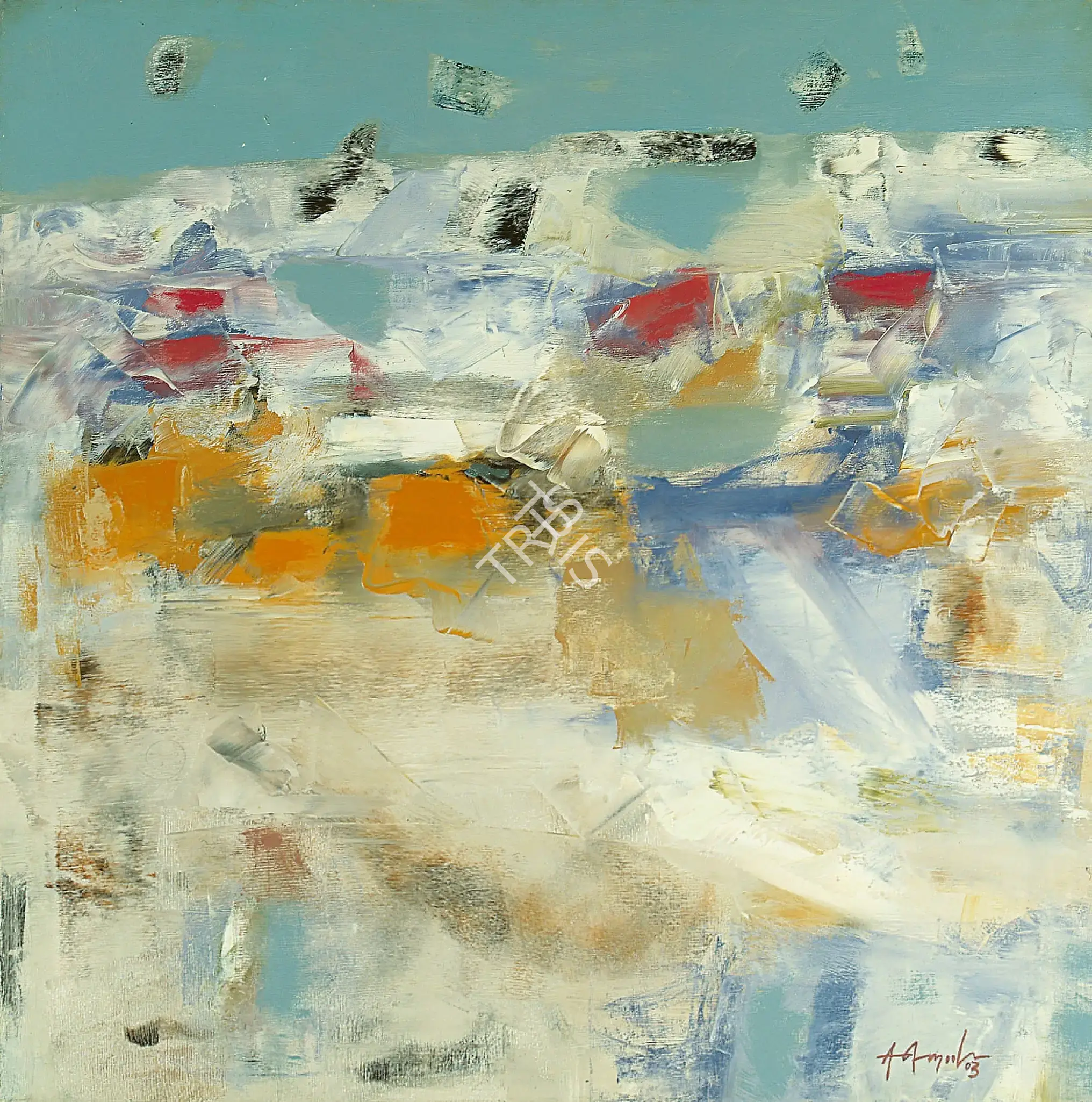 Adimoolam, K.M. (Artist). Untitled, 2003 | Painting