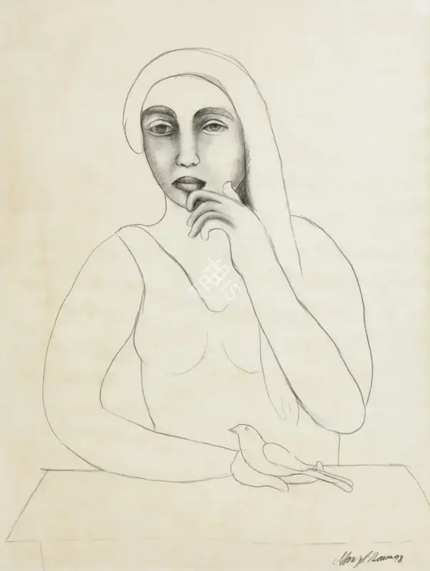 Bawa, Manjit (Artist). Untitled, 1998 | Drawing
