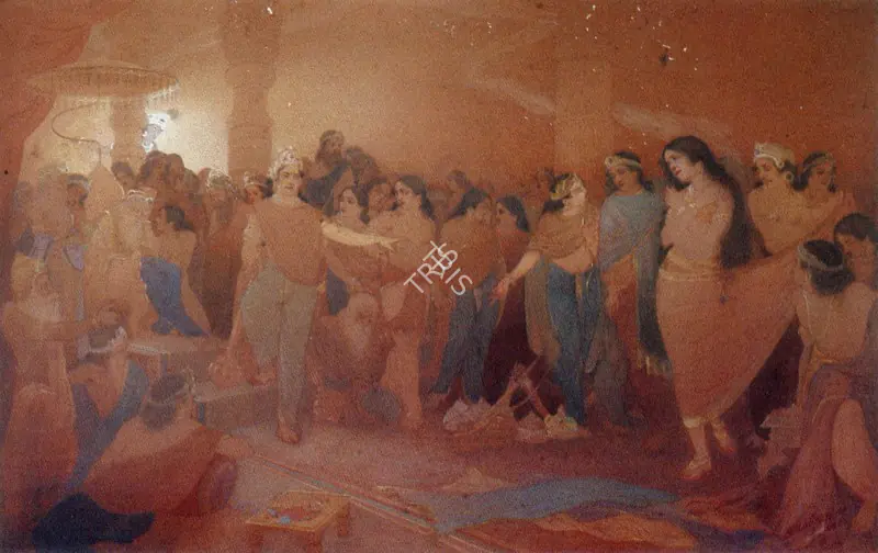 Nagarkar, G.H. (Artist). Triumph of Devotion, 1927 | Painting