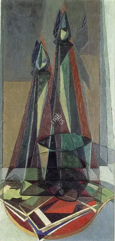 Sabavala, Jehangir (Artist). Empoli Glass. Oil on canvas, 1961 | Painting  | 00876630