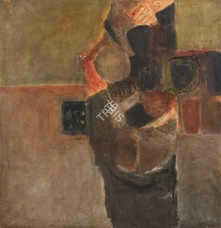 Viswanadhan, V. (Artist). Untitled. Oil on canvas, 1967 | Painting  | 00868975