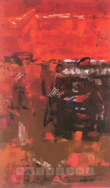 Adimoolam, K.M. (Artist). Terra-Incognita. Oil on canvas, 2004 | Painting | FineArts | 00598407