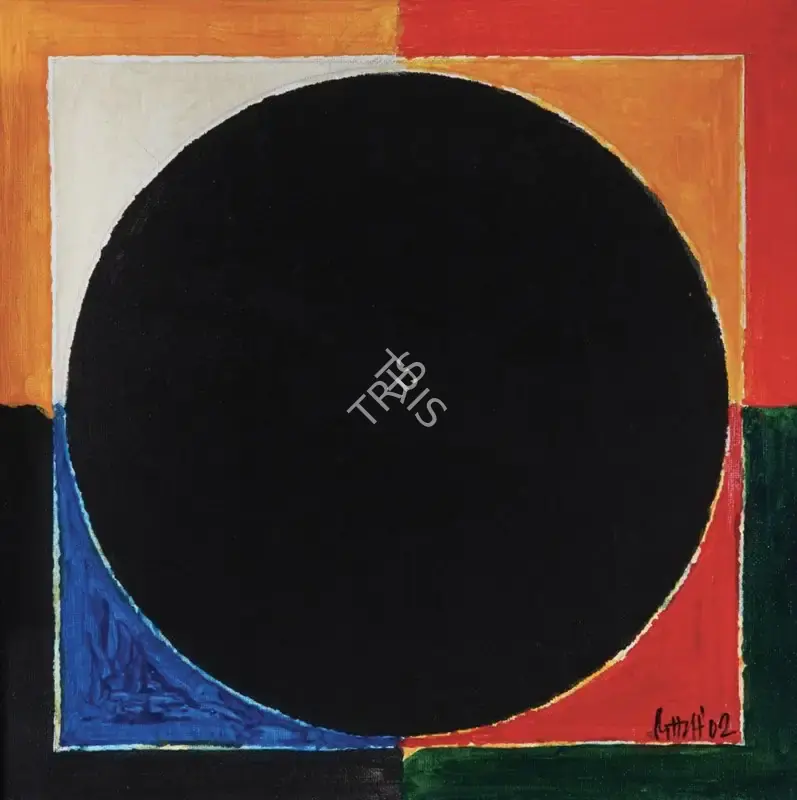 Raza, S.H (Artist). Untitled (Bindu), 2002 | Painting