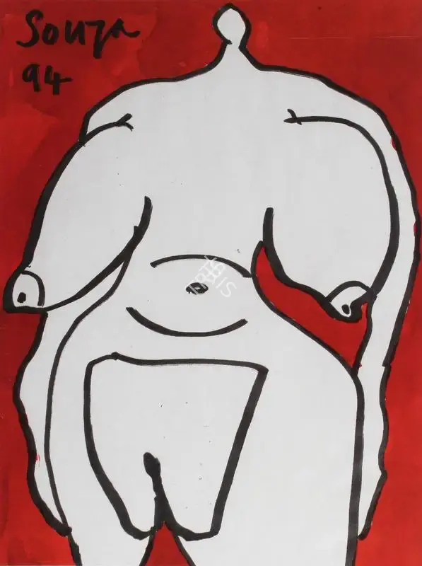Souza, F.N. (Artist). Untitled, 1994 | Painting