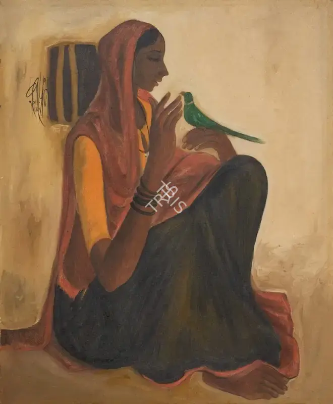 Prabha, B. (Artist). Untitled, 1979 | Painting