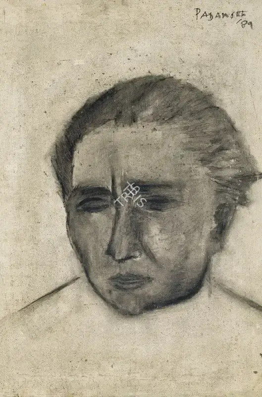 Padamsee, Akbar (Artist). Portrait, 1989 | Painting