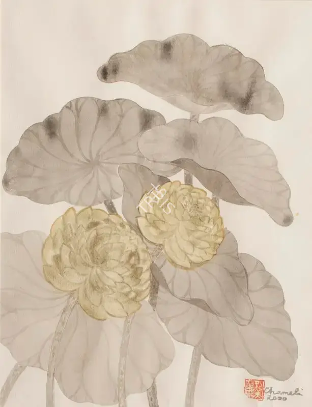 Ramachandran, Chameli (Artist). Untitled. Chinese ink and watercolour on paper, 2000 | Painting | FineArts | 00547996