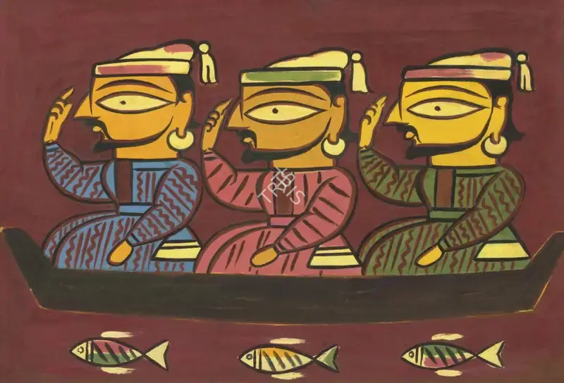 Roy, Jamini (Artist). Untitled, n.d. | Painting