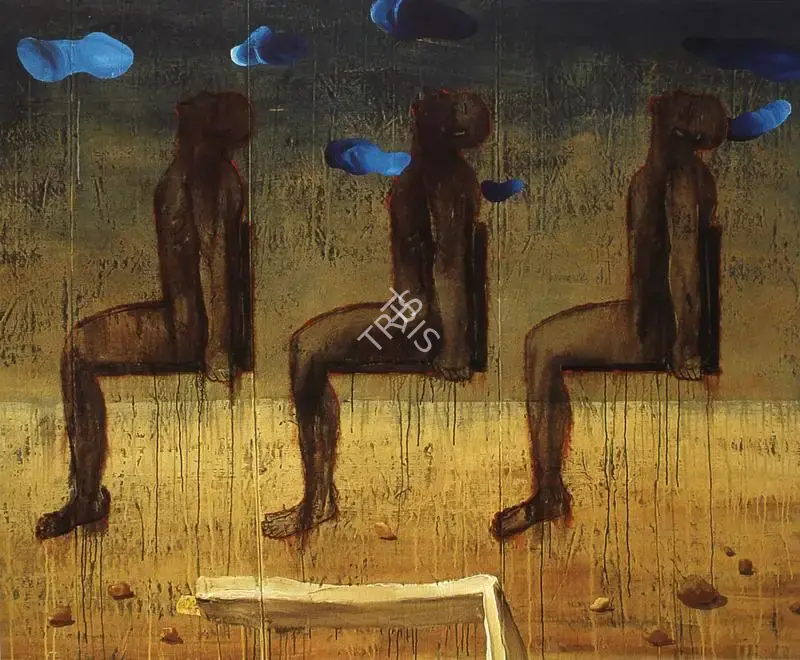 Iranna, G.R. (Artist). Untitled. Mixed media on canvas, 2005 | Painting | FineArts | 00576369